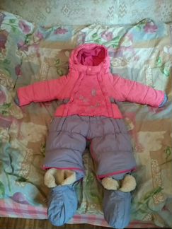 Детский комбинезон-трансформер осень-зима