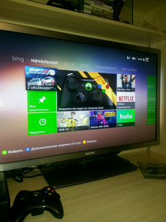 Xbox 360 slim 250gb прошитый куча игр