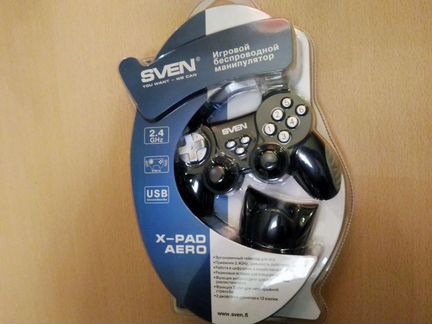 Геймпад беспроводной sven X-Pad Aero, запечатанный