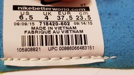 Nike free 3.0 flyknit 718420-602 us-6.5