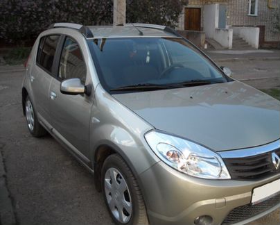 Рейлинги на крышу Renault Sandero до 2014