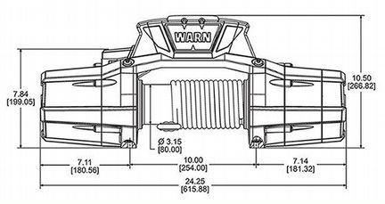 Warn Zeon 12S лебедка