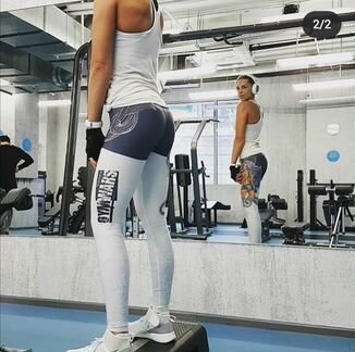 Gymwars леггинсы, лимитка, рр М