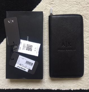 Мужское портмоне Armani Exchange (чёрный)