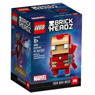 Lego BrickHeadz* 41604 Железный Человек MK50 /нов