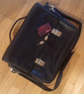 Портфель кожаный Dr Koffer