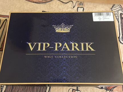 Парик серый