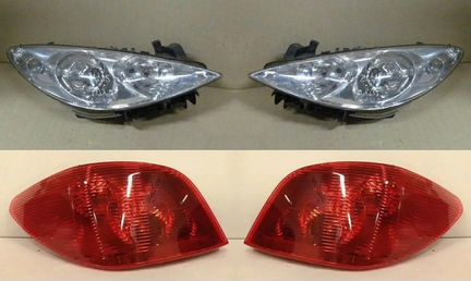 Фары фонари для Пежо 307 2001-2005