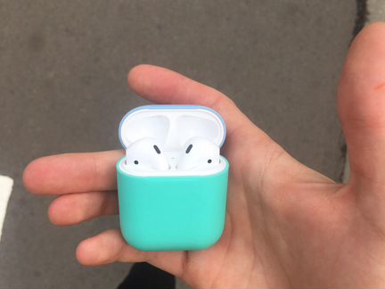 Airpods 2 с обычным кейсом