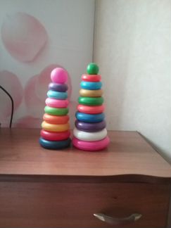 Пирамидка пластмассовая СССР