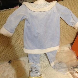 Новогодний костюм снегурочки