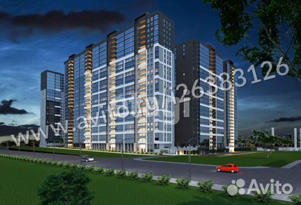 1-к квартира, 30.6 м², 24/25 эт.