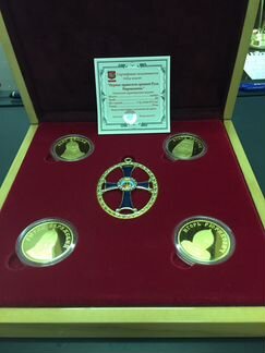 Набор из 4 медалей с орденом Св.Ольги. Рюриковичи