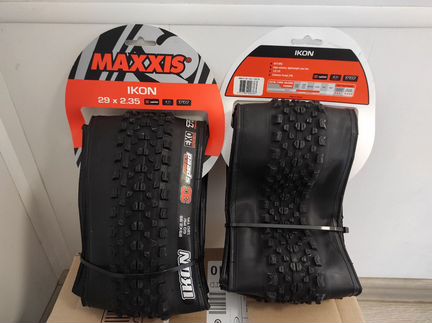 Пара Maxxis Ikon 29x2.35 TR EXO 120TPI 3CSpeed
