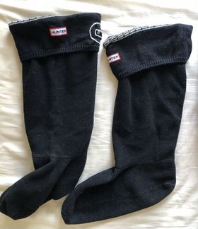 Hunter fleece welly socks