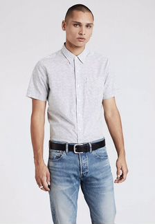 Мужской ремень Levi’s Icon 34 размера, чёрный