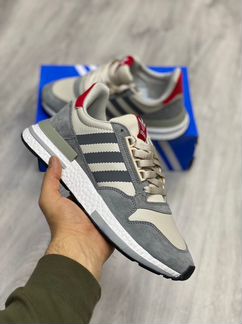 Adidas zx 500 новые мужские серые