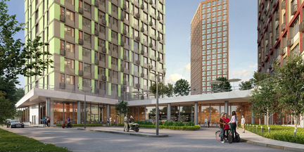Апартаменты-студия, 22.8 м², 13/21 эт.