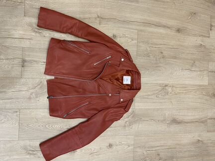 Куртка косуха кожаная Mango