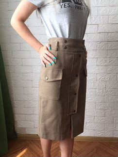 Юбка джинсовая