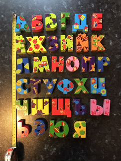 Алфавит. Деревянная игрушка