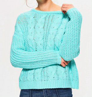 Стильный свитер оверсайз, новый