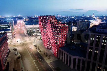 2-к апартаменты, 72.1 м², 3/19 эт.