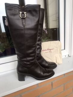 Сапоги зимние Salvatore Ferragamo оригинал