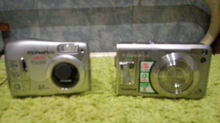 Фотоаппараты olympus c370zoom и fujifilm f31fb