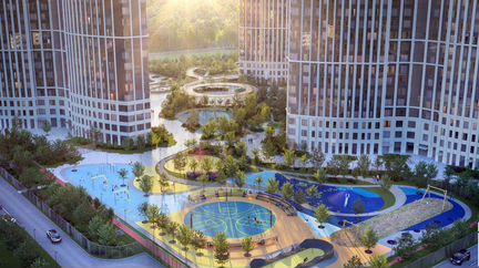 3-к квартира, 95.3 м², 9/39 эт.