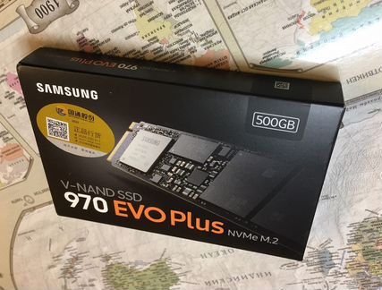 Samsung V-nand SSD 970 EVO Plus NVMe M.2 500Gb