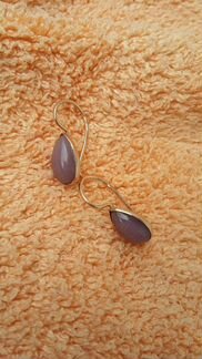 Серебряные серьги СССР