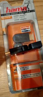 Переходник hdmi (m) - hdmi (f) Hama поворот 180 гр