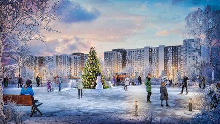 1-к квартира, 33.1 м², 12/13 эт.