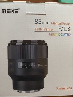 Новый фотообъектив Meike85 mm f / 1.8