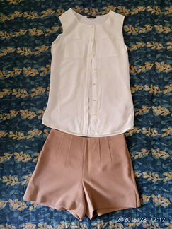 Блуза, шорты
