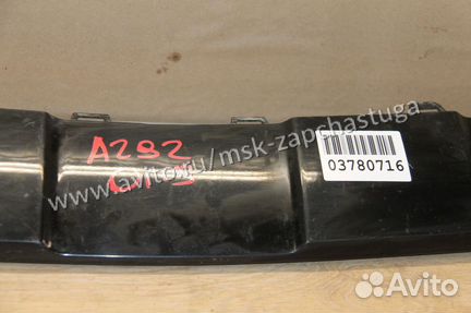 Накладка переднего бампера Mercedes GLE-klasse C29