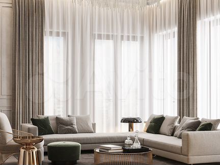 4-к квартира, 161.7 м², 14/17 эт.