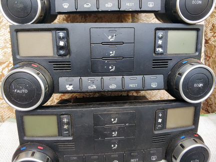 Блок управления климат контролем VW Туарег 2003-10