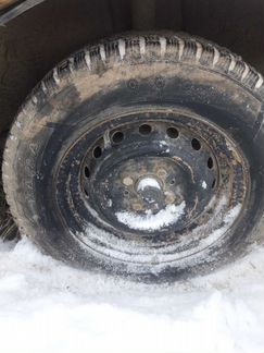 Колесо в сборе R13 зима шипы 4шт