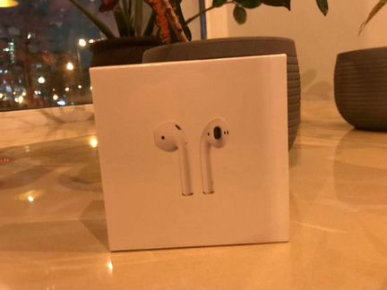 AirPods 2, новые, оригинал