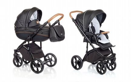 Коляска Roan Bass Soft Le эко кожа 2 в 1