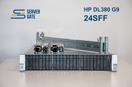 Сервер HP DL380 G9 24SFF 2x E5-2690v3 96 GB