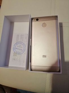 Смартфон Xiaomi Redmi 4x+чехол