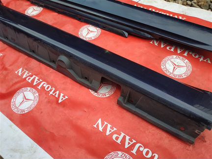 Накладки порогов правые Bmw E63