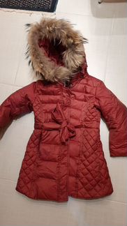 Пальто пуховое Baby A размер 7 лет