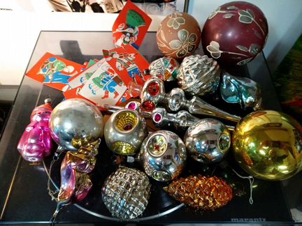 Новогодние игрушки СССР