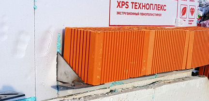 Кирпичный вентилируемый фасад