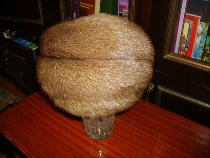 Шапка норковая, новая