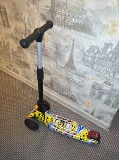 Самокат трёхколёсный детский